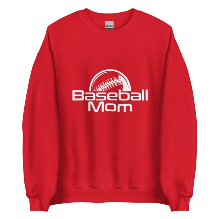 unisex crew neck sweatshirt red front 6602dfbf13253 - Mama Clothing Store - For Great Mamas
