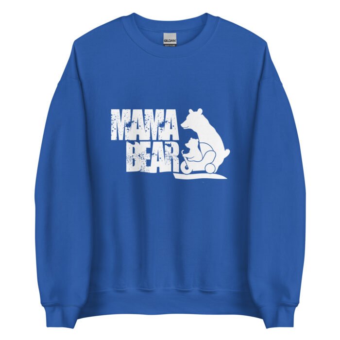 unisex crew neck sweatshirt royal front 65fc2479d2d77 - Mama Clothing Store - For Great Mamas