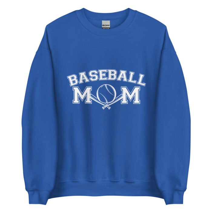 unisex crew neck sweatshirt royal front 660163fe83fd8 - Mama Clothing Store - For Great Mamas