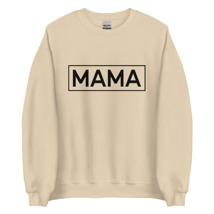 unisex crew neck sweatshirt sand front 65ec67c55529a - Mama Clothing Store - For Great Mamas