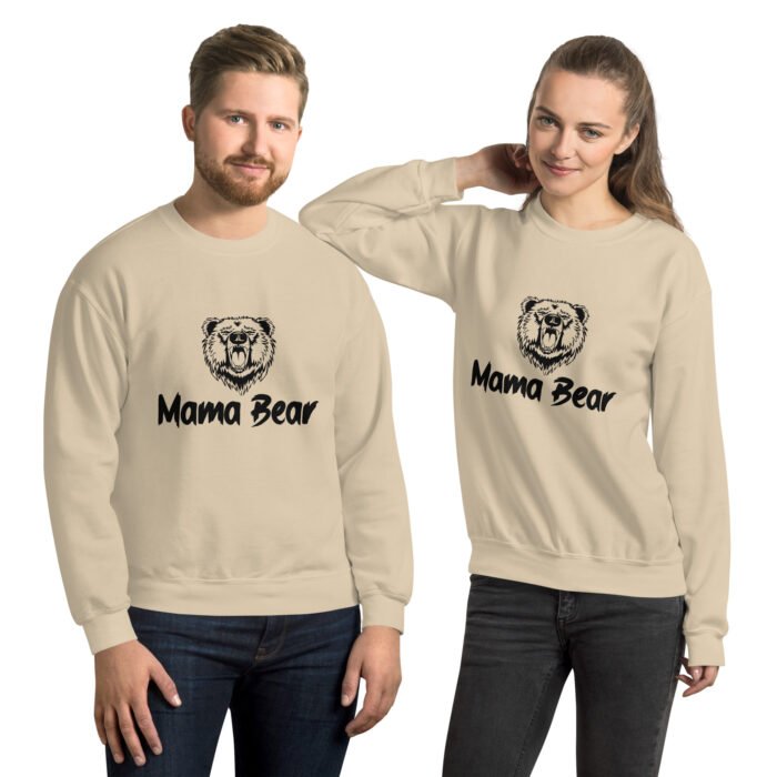 unisex crew neck sweatshirt sand front 65fad1b851d94 - Mama Clothing Store - For Great Mamas