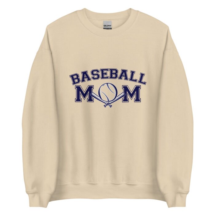 unisex crew neck sweatshirt sand front 6601617e75148 - Mama Clothing Store - For Great Mamas