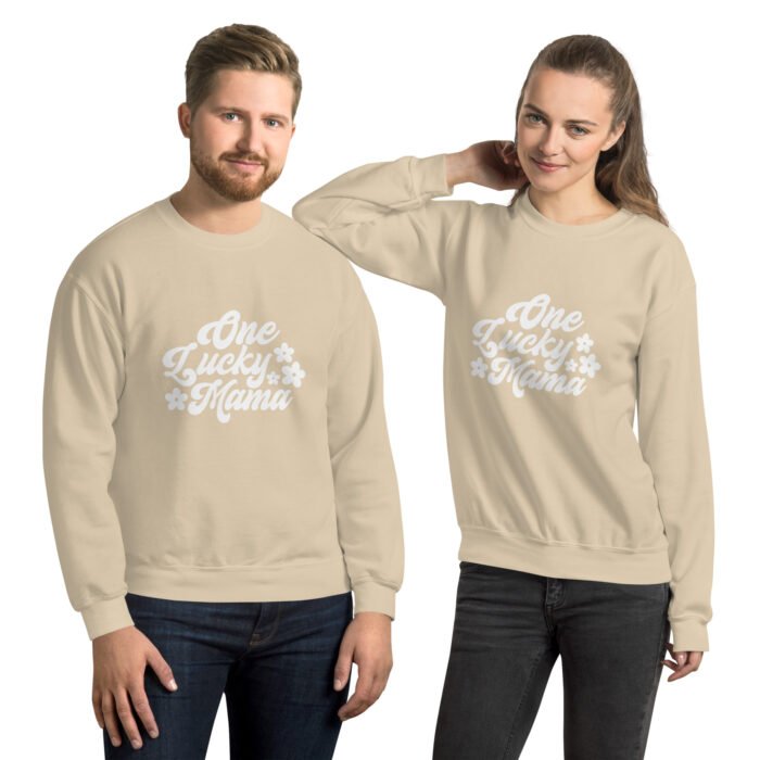 unisex crew neck sweatshirt sand front 6603e30d71f37 - Mama Clothing Store - For Great Mamas