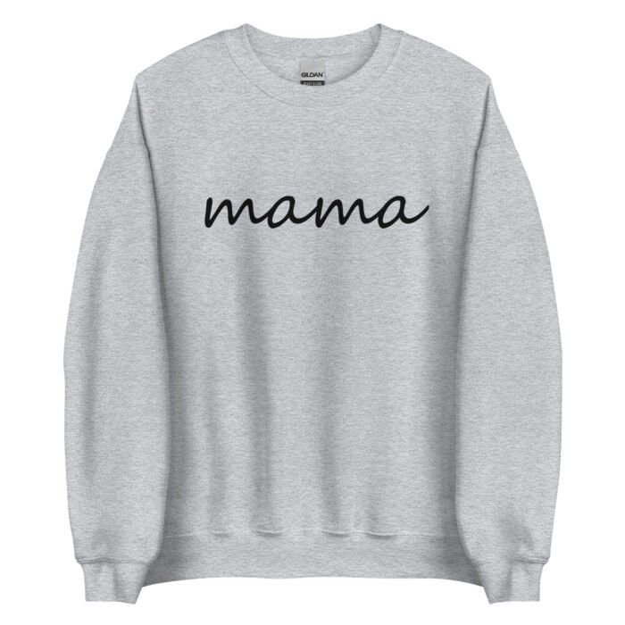 unisex crew neck sweatshirt sport grey front 65e8f5d0e345e - Mama Clothing Store - For Great Mamas