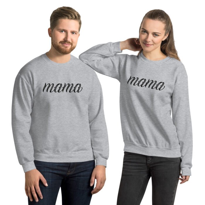 unisex crew neck sweatshirt sport grey front 65e91f35538cd - Mama Clothing Store - For Great Mamas