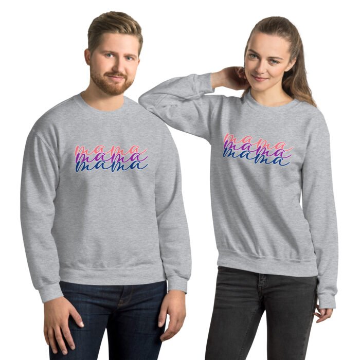 unisex crew neck sweatshirt sport grey front 65ea40ed463a5 - Mama Clothing Store - For Great Mamas