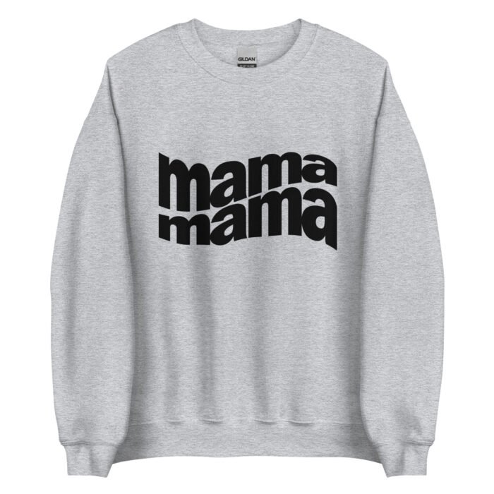 unisex crew neck sweatshirt sport grey front 65ea600799d3e - Mama Clothing Store - For Great Mamas