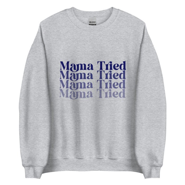 unisex crew neck sweatshirt sport grey front 65f446e184fea - Mama Clothing Store - For Great Mamas
