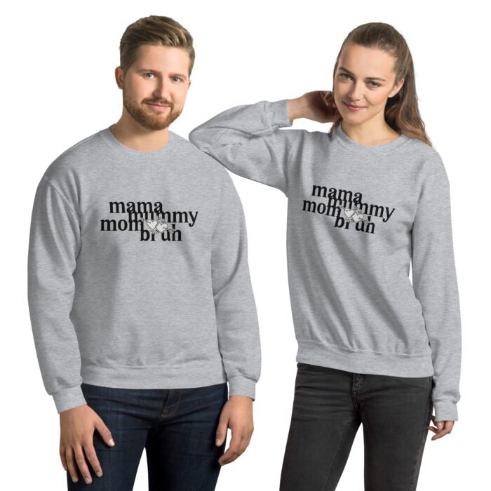 unisex crew neck sweatshirt sport grey front 65fd4d5db5a2b - Mama Clothing Store - For Great Mamas