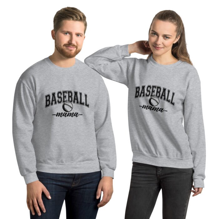 unisex crew neck sweatshirt sport grey front 6601706e5d680 - Mama Clothing Store - For Great Mamas