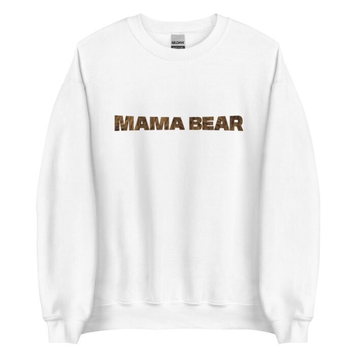 unisex crew neck sweatshirt white front 65f994d953ee3 - Mama Clothing Store - For Great Mamas