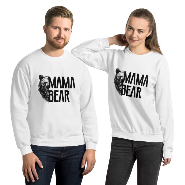 unisex crew neck sweatshirt white front 65faea13857e6 - Mama Clothing Store - For Great Mamas