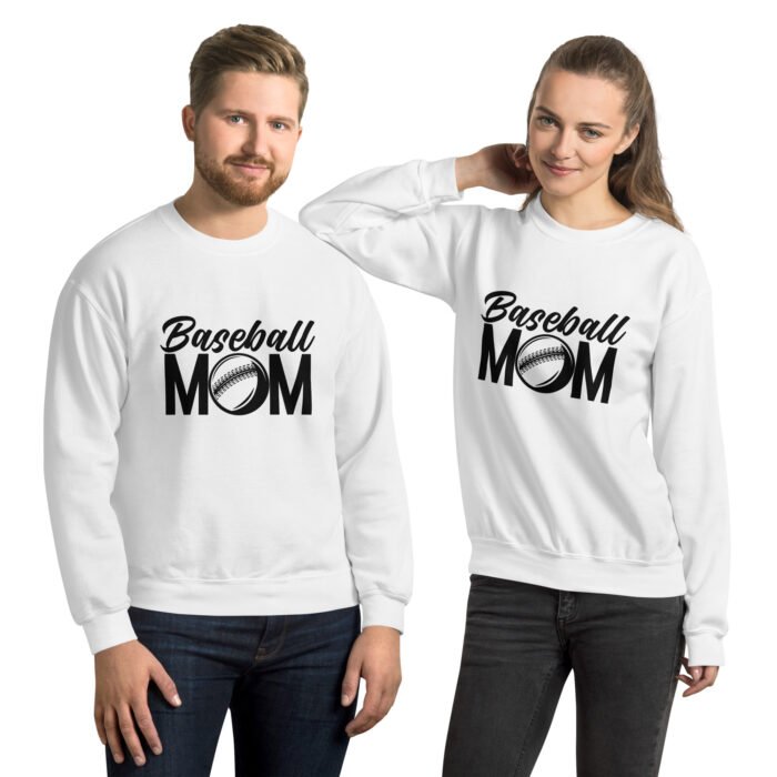 unisex crew neck sweatshirt white front 6601938e8d951 - Mama Clothing Store - For Great Mamas