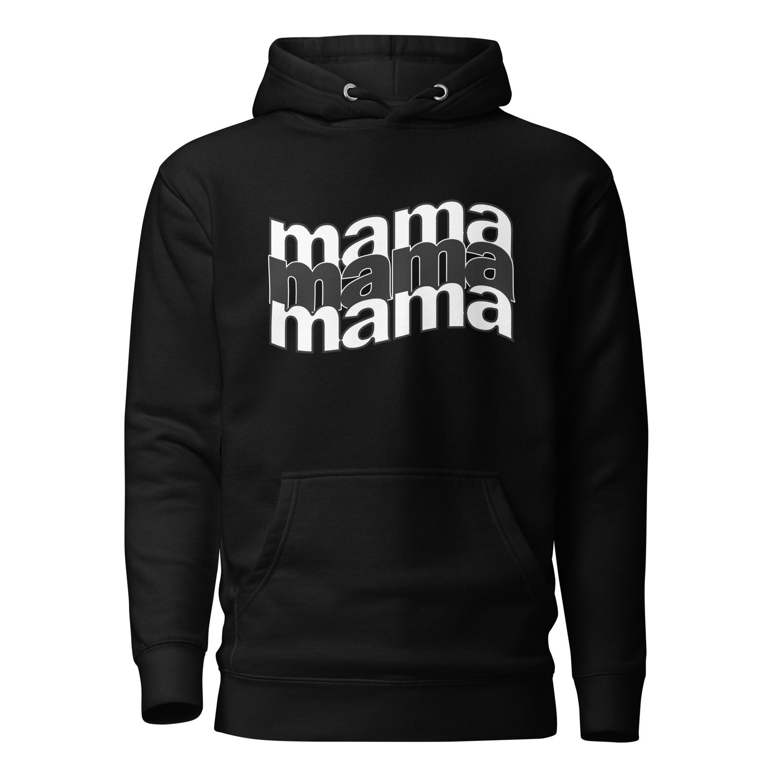 unisex premium hoodie black front 65ea6ed0b8f8e - Mama Clothing Store - For Great Mamas