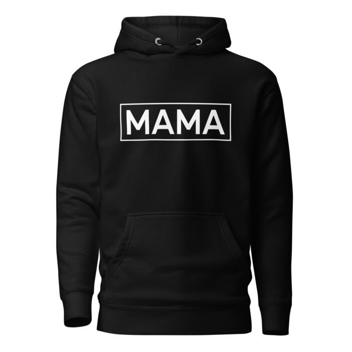unisex premium hoodie black front 65ec67558b1f7 - Mama Clothing Store - For Great Mamas