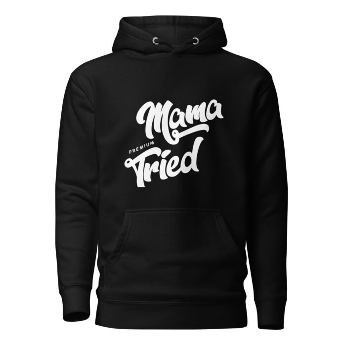 unisex premium hoodie black front 65f1c0c366caa - Mama Clothing Store - For Great Mamas
