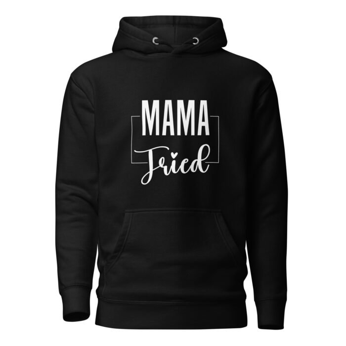 unisex premium hoodie black front 65f406d8865a6 - Mama Clothing Store - For Great Mamas