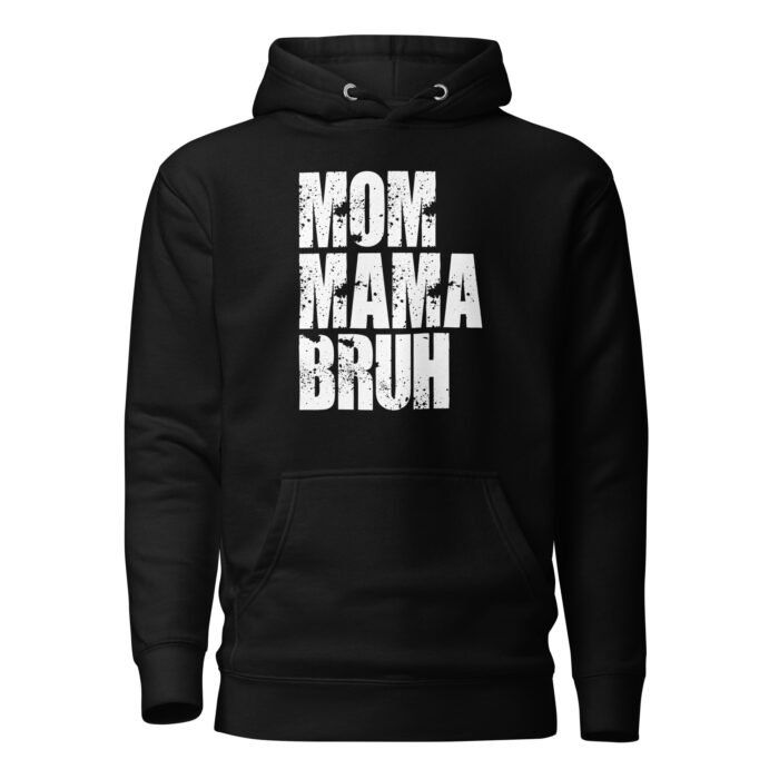 unisex premium hoodie black front 65fc3f7082283 - Mama Clothing Store - For Great Mamas