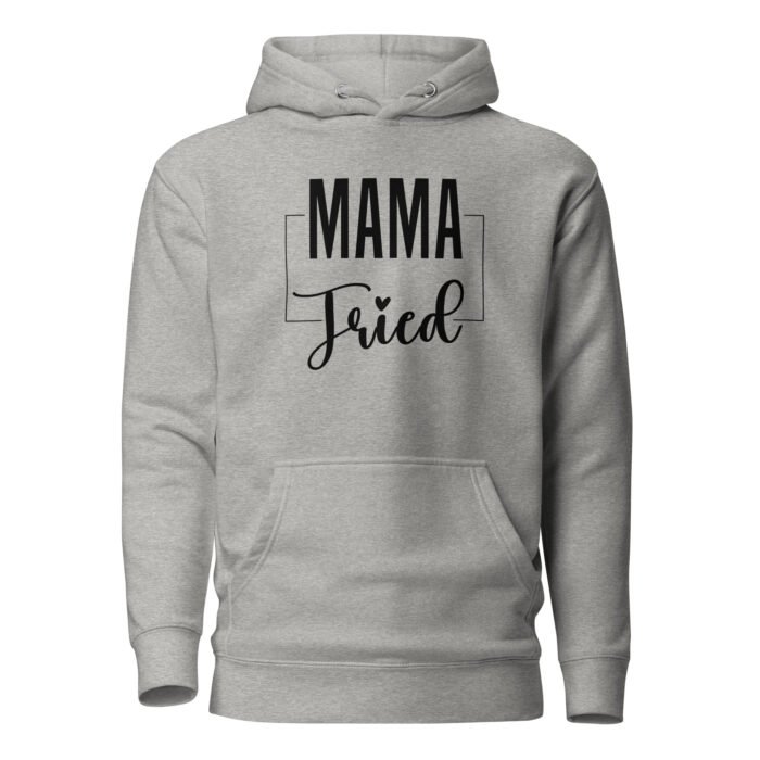 unisex premium hoodie carbon grey front 65f403600af52 - Mama Clothing Store - For Great Mamas