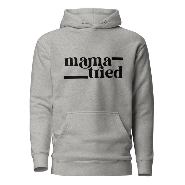 unisex premium hoodie carbon grey front 65f85830716ce - Mama Clothing Store - For Great Mamas
