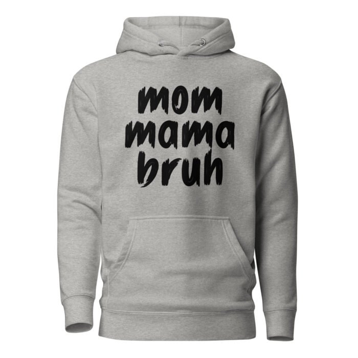 unisex premium hoodie carbon grey front 65fc5878b79fd - Mama Clothing Store - For Great Mamas