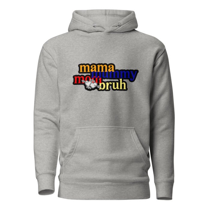 unisex premium hoodie carbon grey front 65fd5e8520930 - Mama Clothing Store - For Great Mamas