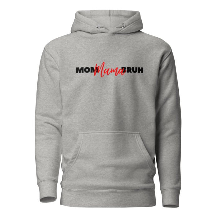unisex premium hoodie carbon grey front 65fd7cfc74c01 - Mama Clothing Store - For Great Mamas