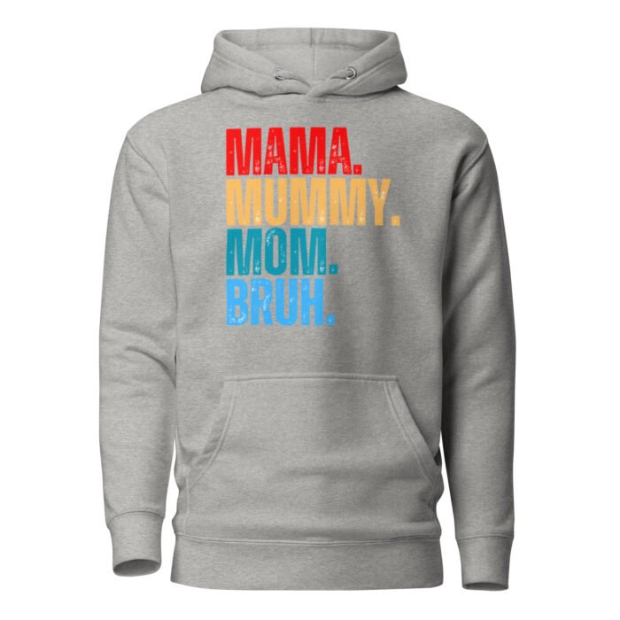 unisex premium hoodie carbon grey front 65fd9a3c0233e - Mama Clothing Store - For Great Mamas