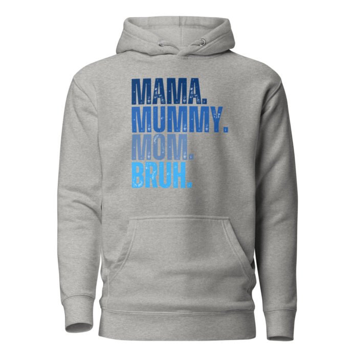 unisex premium hoodie carbon grey front 65fda36593d95 - Mama Clothing Store - For Great Mamas