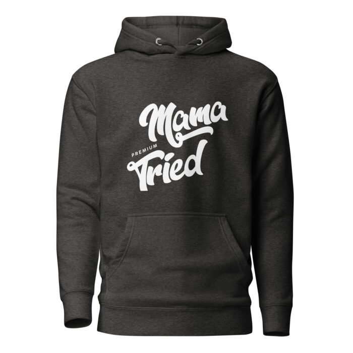 unisex premium hoodie charcoal heather front 65f1c0c3675a2 - Mama Clothing Store - For Great Mamas