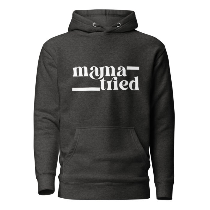 unisex premium hoodie charcoal heather front 65f85ca80f2db - Mama Clothing Store - For Great Mamas