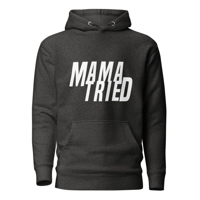 unisex premium hoodie charcoal heather front 65f95578ba9f1 - Mama Clothing Store - For Great Mamas