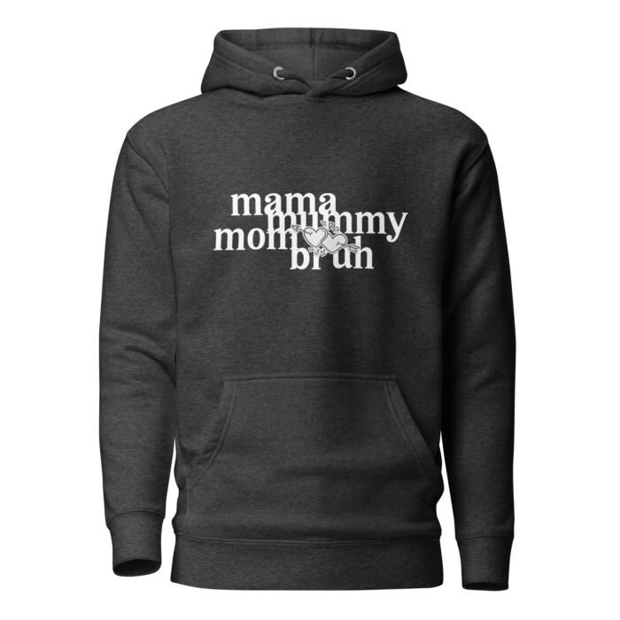 unisex premium hoodie charcoal heather front 65fd4f6021573 - Mama Clothing Store - For Great Mamas