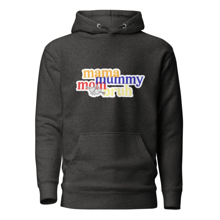 unisex premium hoodie charcoal heather front 65fd60b433918 - Mama Clothing Store - For Great Mamas