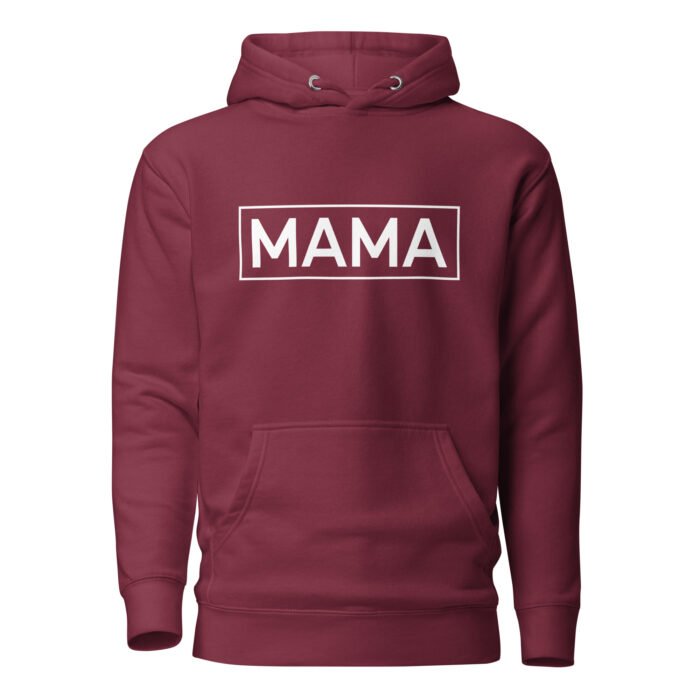 unisex premium hoodie maroon front 65ec67558c675 - Mama Clothing Store - For Great Mamas