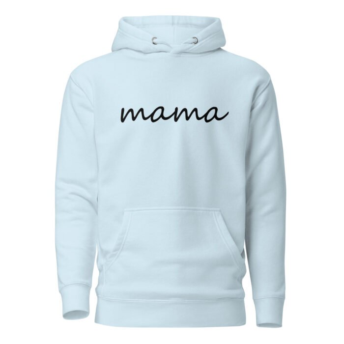 unisex premium hoodie sky blue front 65e8f8549ec09 - Mama Clothing Store - For Great Mamas