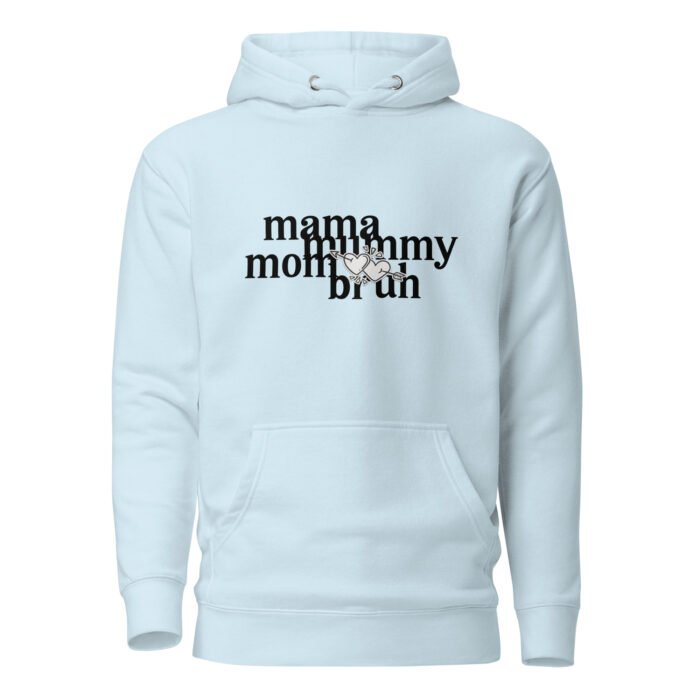 unisex premium hoodie sky blue front 65fd520aac36e - Mama Clothing Store - For Great Mamas