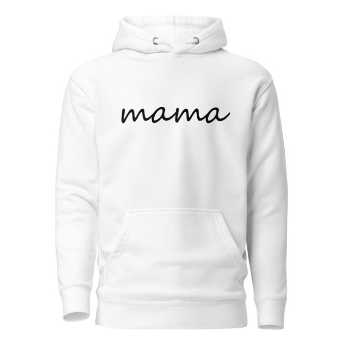 unisex premium hoodie white front 65e8f854a016a - Mama Clothing Store - For Great Mamas