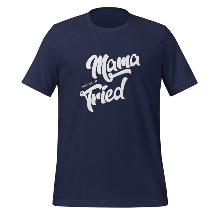 unisex staple t shirt navy front 65f1b1f23c06b - Mama Clothing Store - For Great Mamas