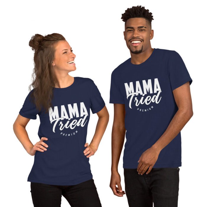 unisex staple t shirt navy front 65f9709634a08 - Mama Clothing Store - For Great Mamas