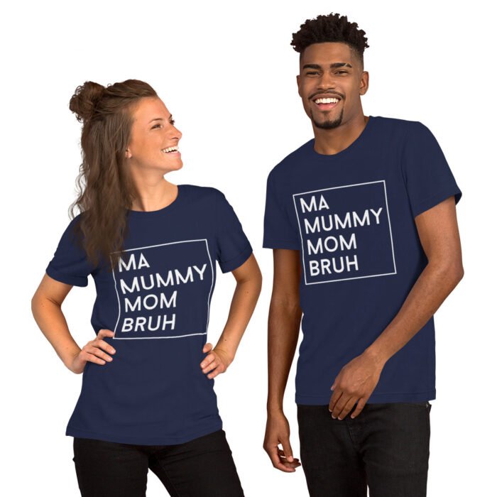 unisex staple t shirt navy front 65fdae606e04c - Mama Clothing Store - For Great Mamas