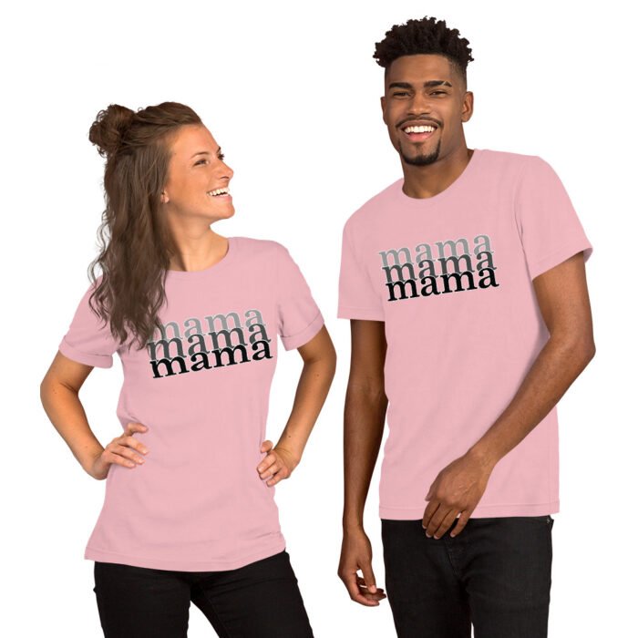 unisex staple t shirt pink front 65ea507b1c32e - Mama Clothing Store - For Great Mamas