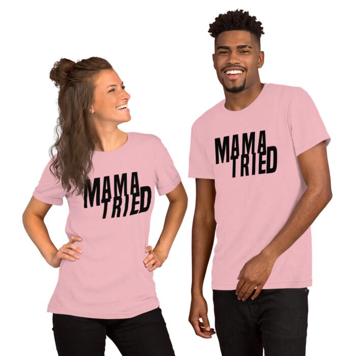 unisex staple t shirt pink front 65f95124d37bc - Mama Clothing Store - For Great Mamas