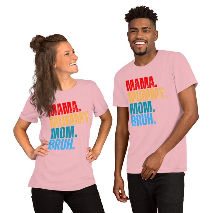 unisex staple t shirt pink front 65fd95e1aa2af - Mama Clothing Store - For Great Mamas
