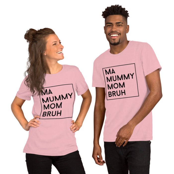 unisex staple t shirt pink front 65fdac230b08d - Mama Clothing Store - For Great Mamas