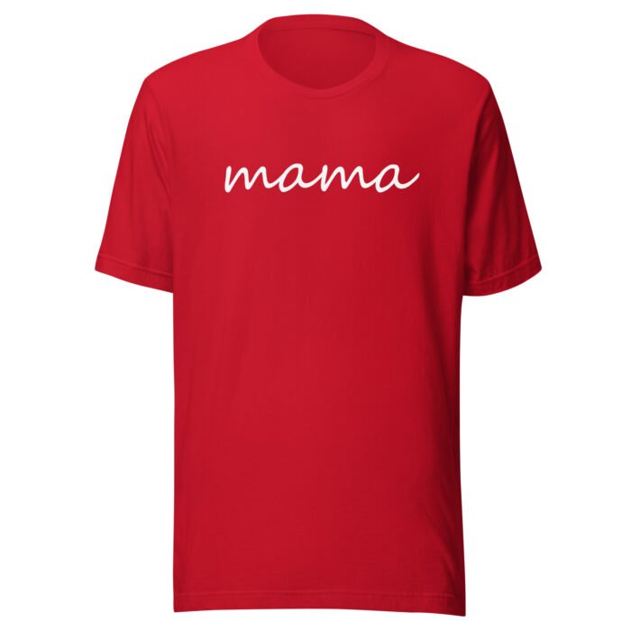 unisex staple t shirt red front 65e8f46822bde - Mama Clothing Store - For Great Mamas