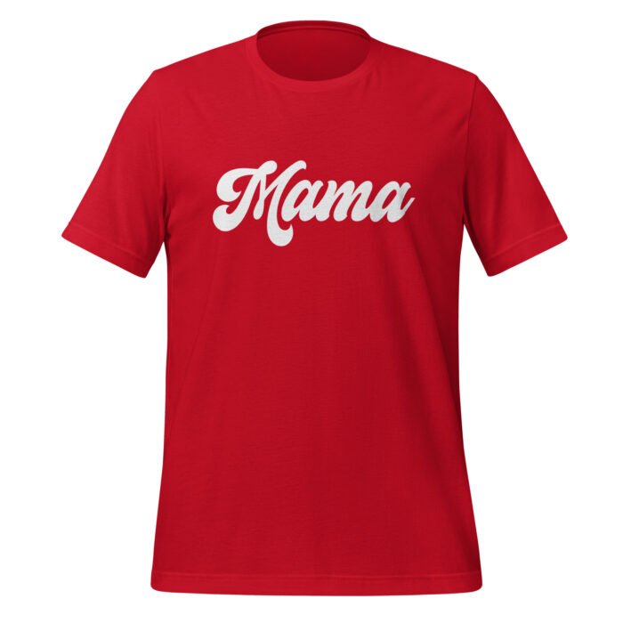 unisex staple t shirt red front 65ec46a90cb6a - Mama Clothing Store - For Great Mamas