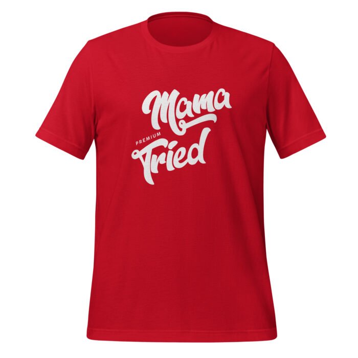 unisex staple t shirt red front 65f1b1f240c01 - Mama Clothing Store - For Great Mamas