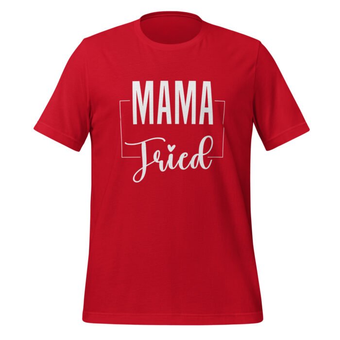 unisex staple t shirt red front 65f332da465b2 - Mama Clothing Store - For Great Mamas