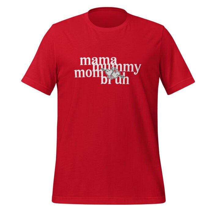 unisex staple t shirt red front 65fd4cde03ae8 - Mama Clothing Store - For Great Mamas